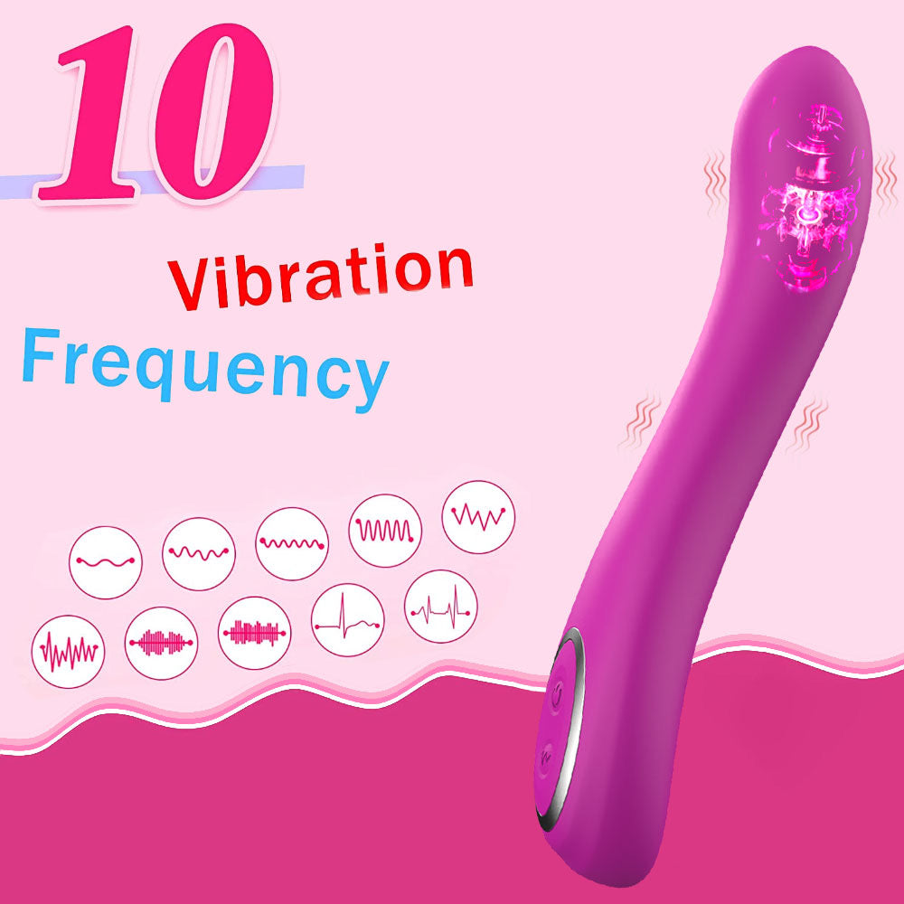 Dildo Vibrator – G-Spot Massager | Powerful Waterproof Silicone Vibe