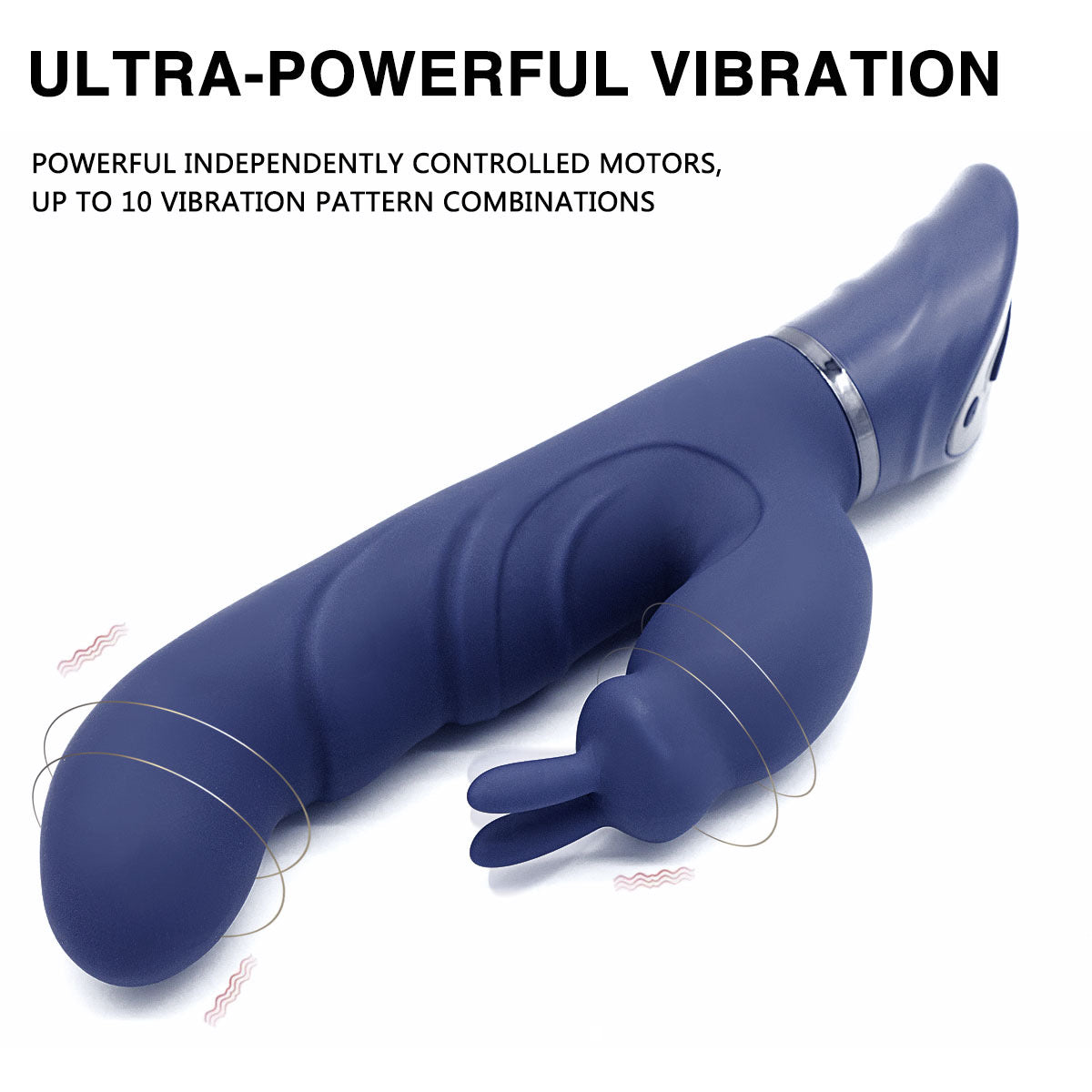 Intimate Ultra-Powerful Rabbit Vibrator – 10 Vibration Modes, Premium Silicone, Waterproof & Rechargeable