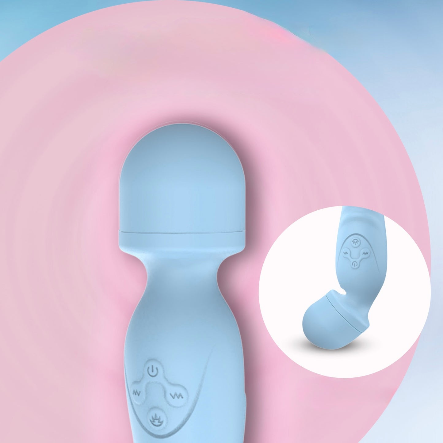 Heating Wand Vibrator with 10 Powerful Vibration Modes – G-Spot & Clitoral Massager for Women
