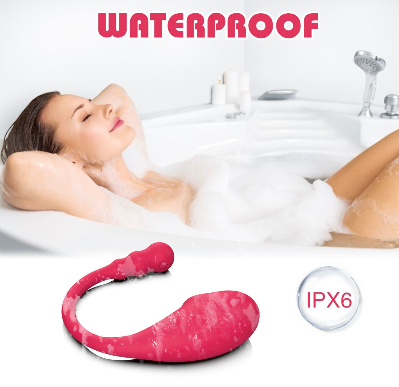 Remote Control Vibrating Egg – Silicone Wireless Bullet Vibrator for Women