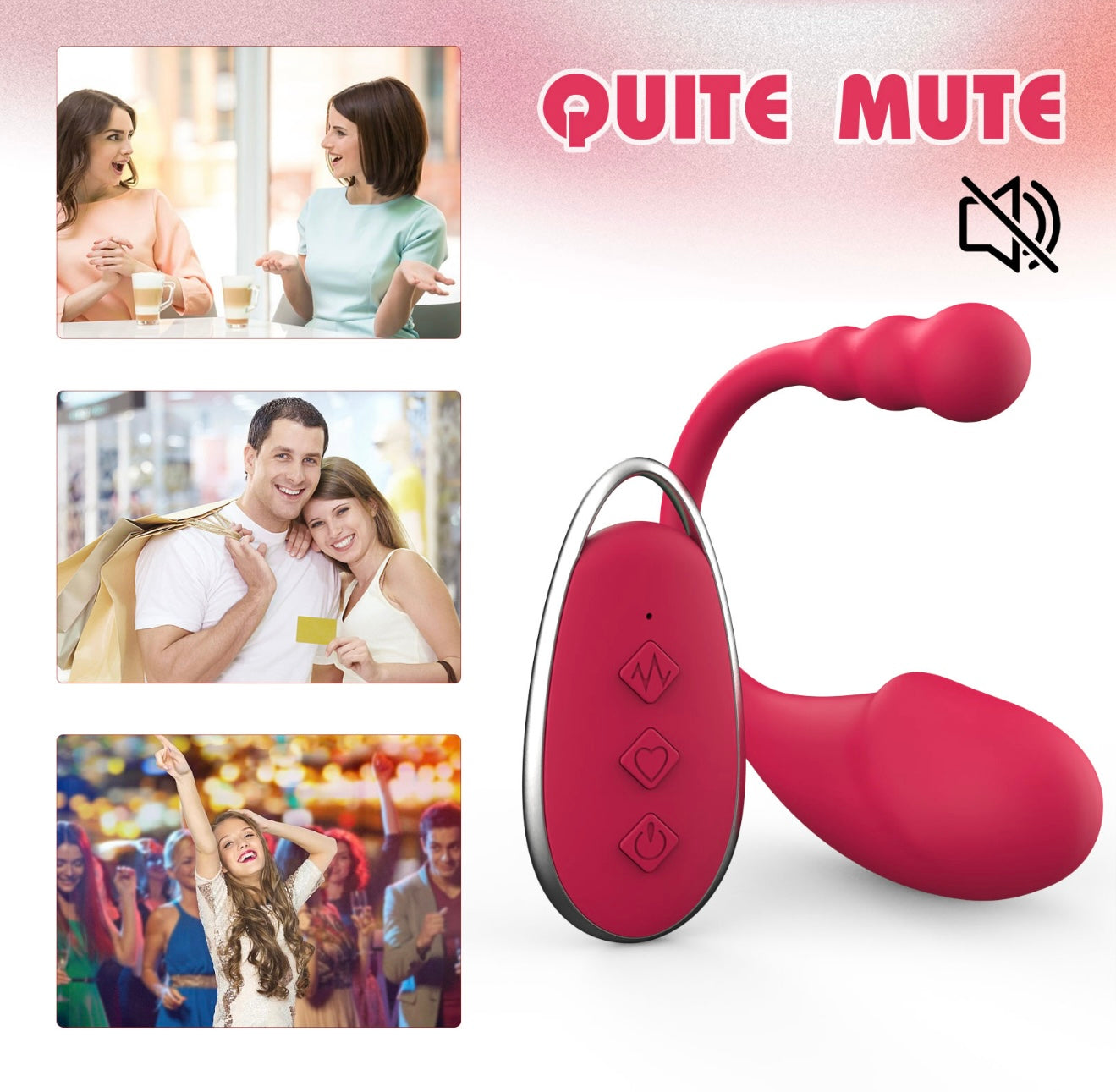 Remote Control Vibrating Egg – Silicone Wireless Bullet Vibrator for Women