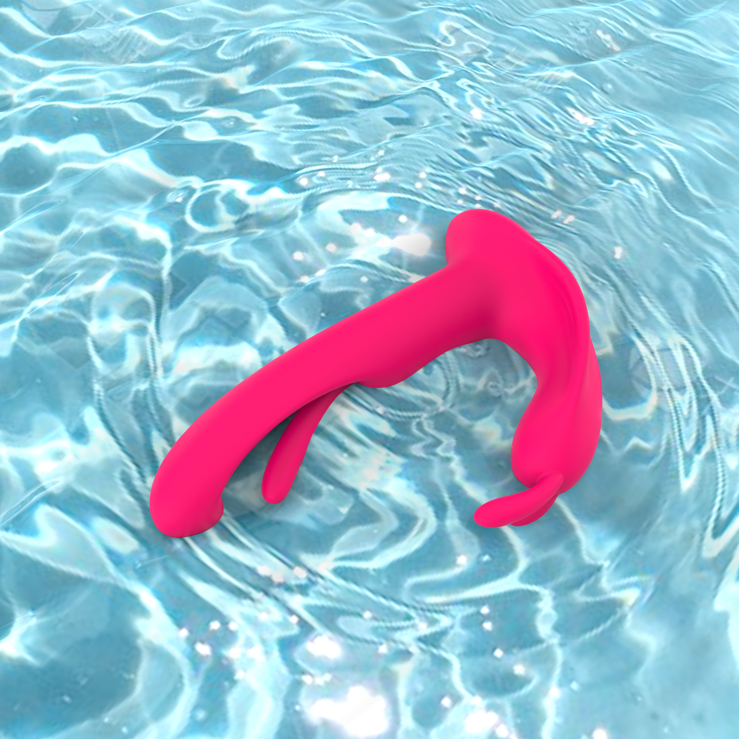 3-in-1 Rabbit Vibrator with Tapping Function – Remote Controlled Dual Stimulation Toy