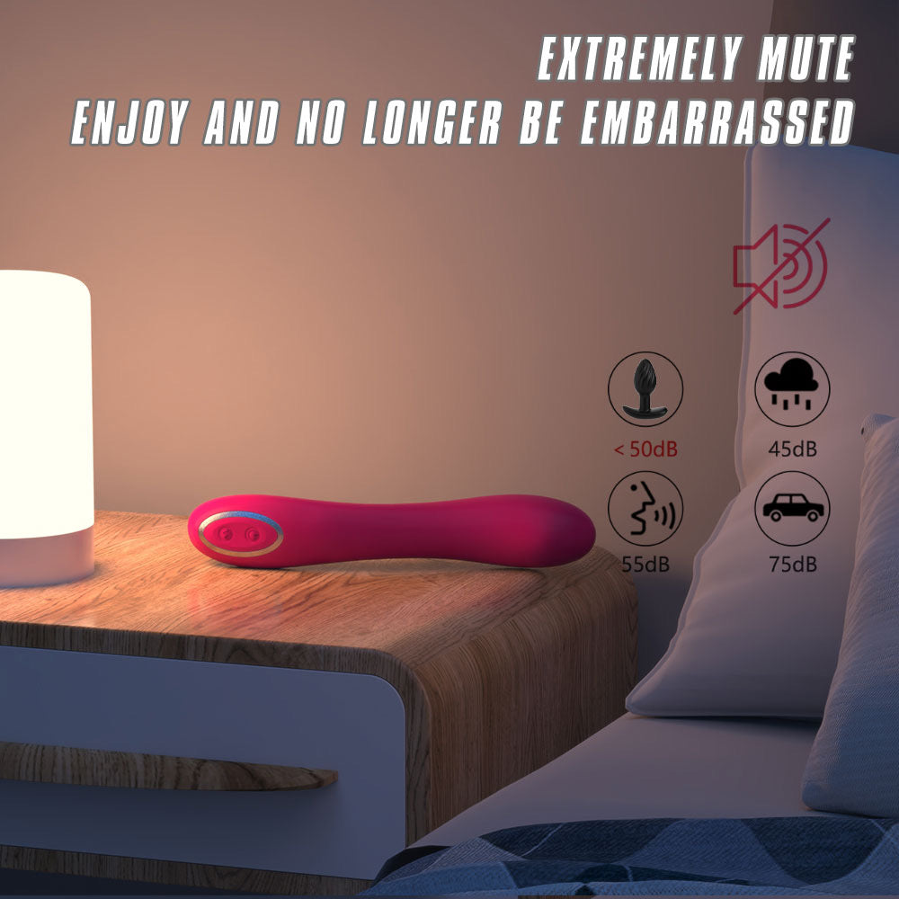 Dildo Vibrator – G-Spot Massager | Powerful Waterproof Silicone Vibe