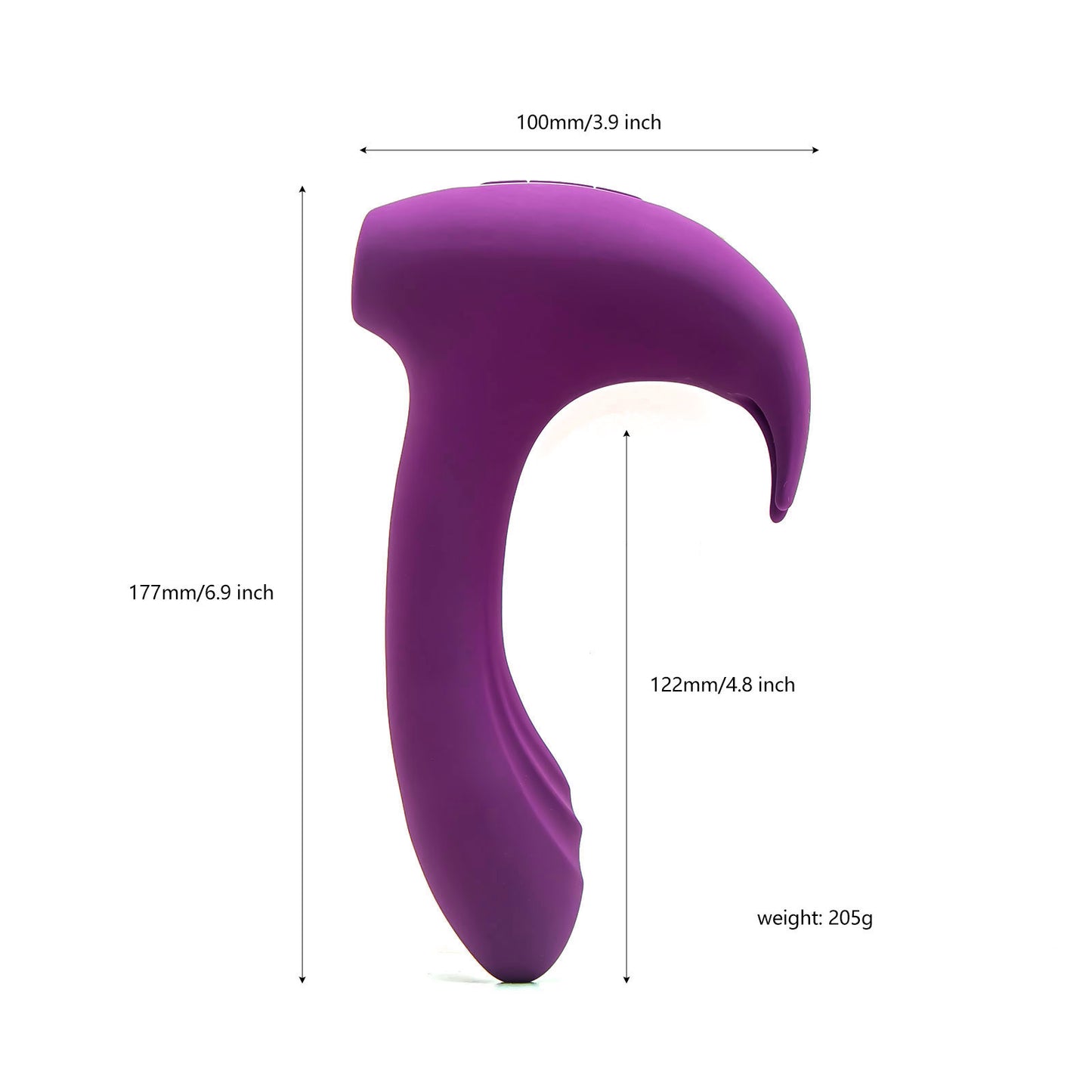 Clitoral Suction Vibrator – Air Pulse Stimulator for Clit & Nipple Pleasure