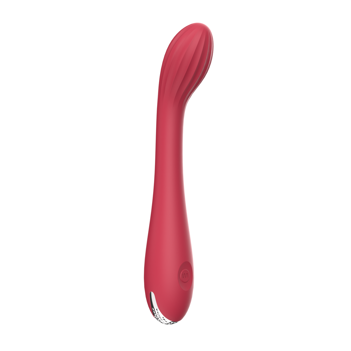 Luxury Silicone G-Spot & Clitoral Vibrator – Rechargeable Wand Massager with Textured Head