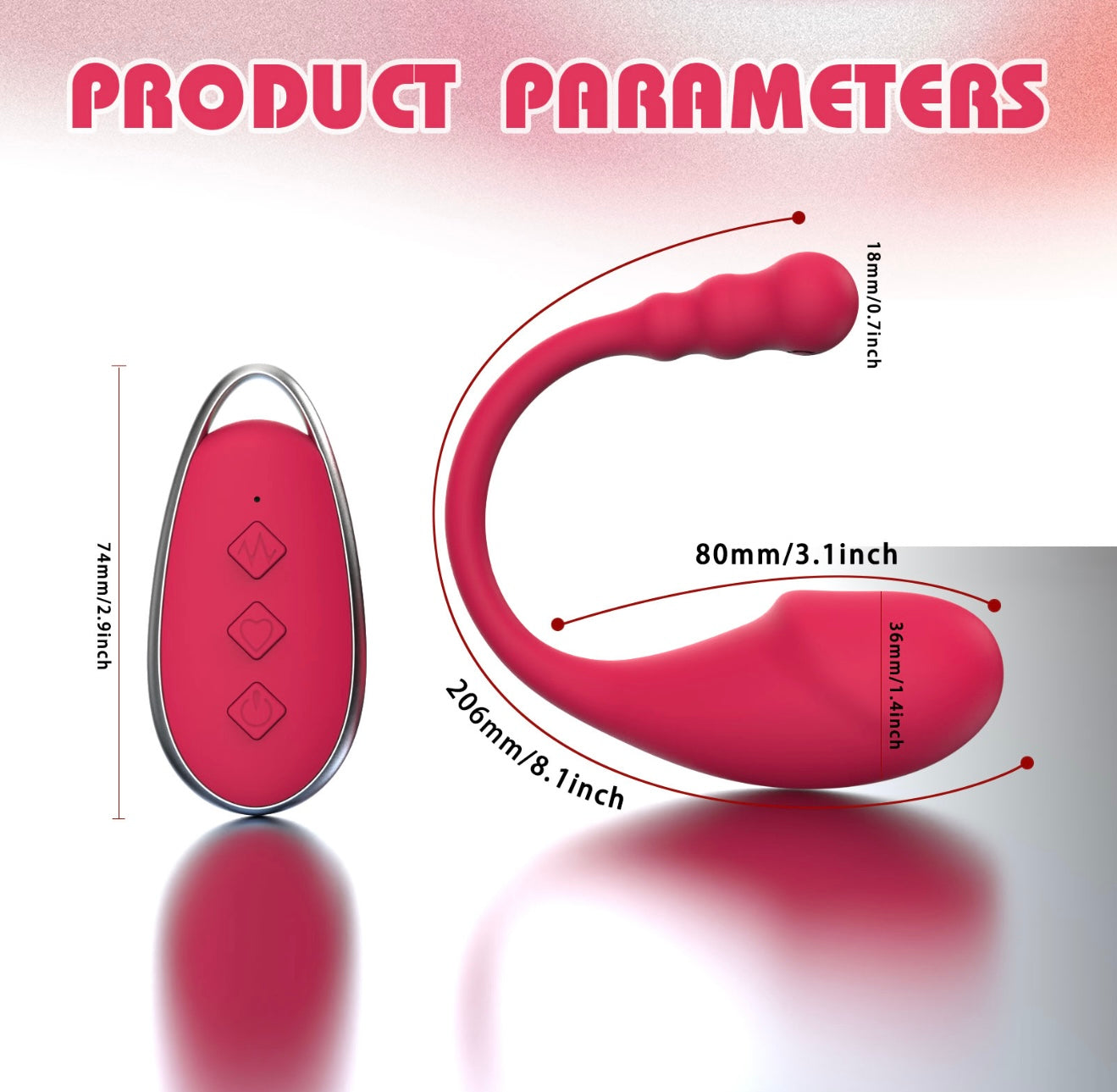 Remote Control Vibrating Egg – Silicone Wireless Bullet Vibrator for Women